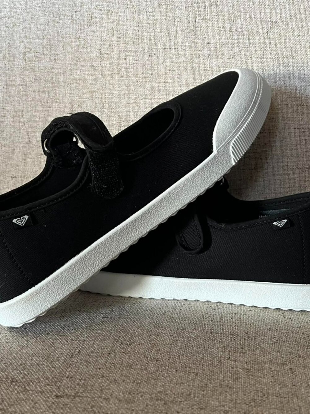 Roxy Sunfari Mary Janes Ballerina Flats Black/Floral Size 9.5 - Picture 7 of 10